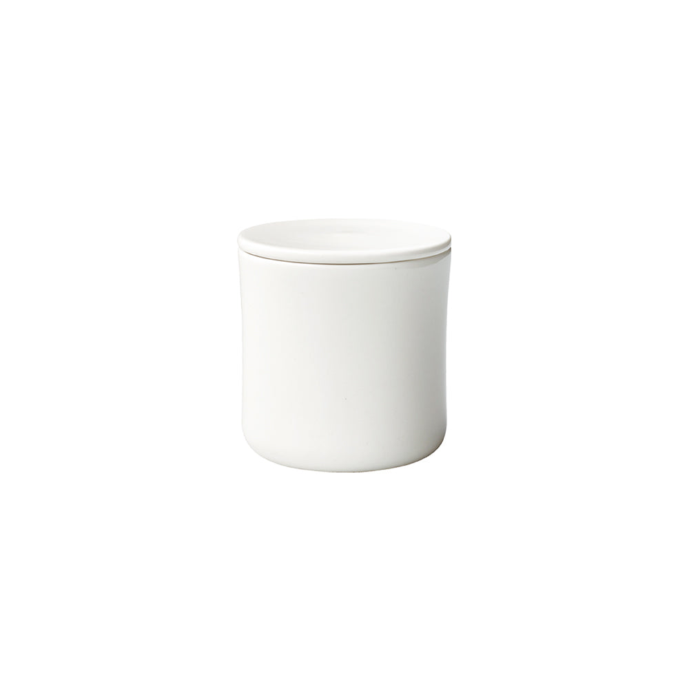 KINTO Slow Coffee Style porcelain coffee canister 600 ml, white