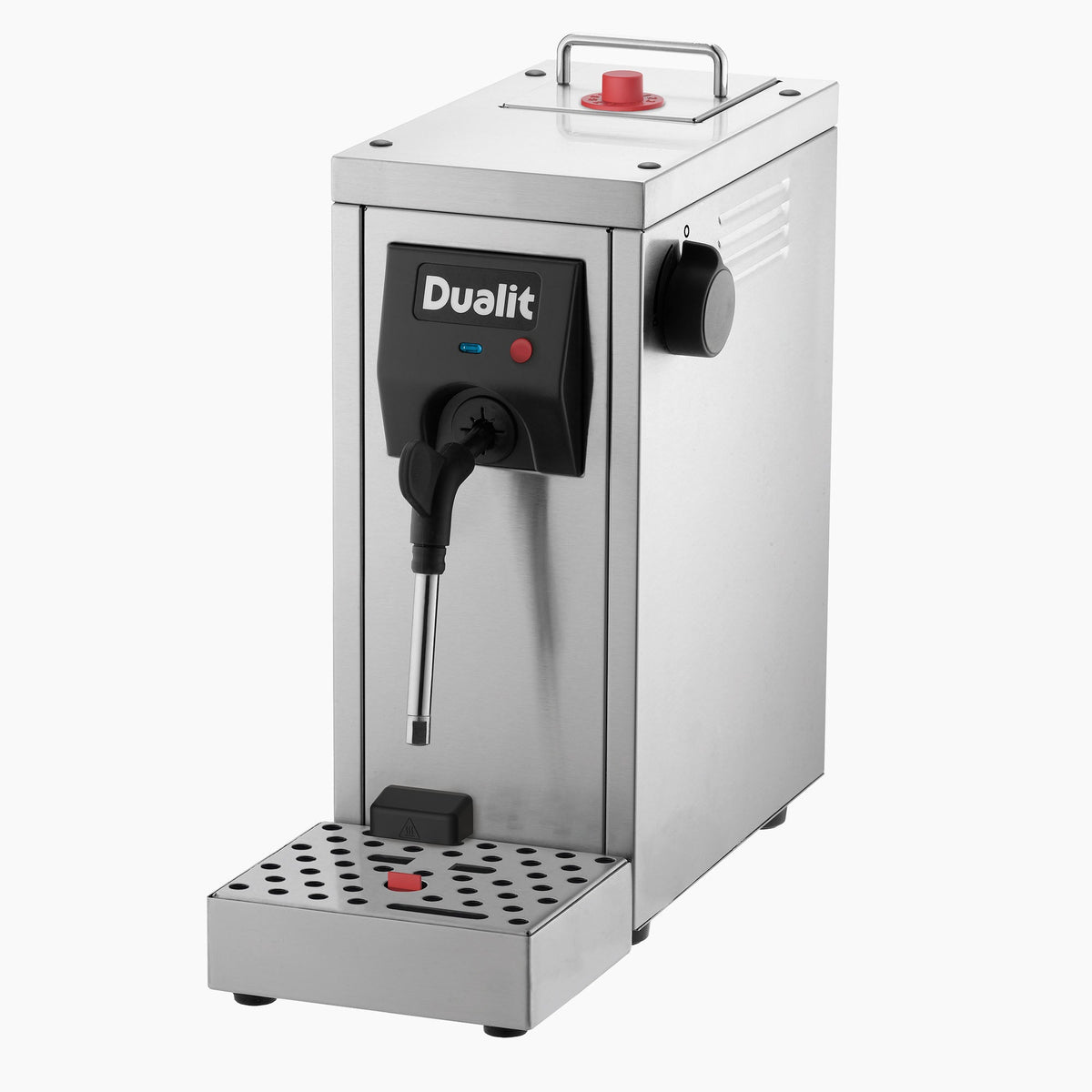 Dualit Cino Milk Steamer in brushed stainless steel